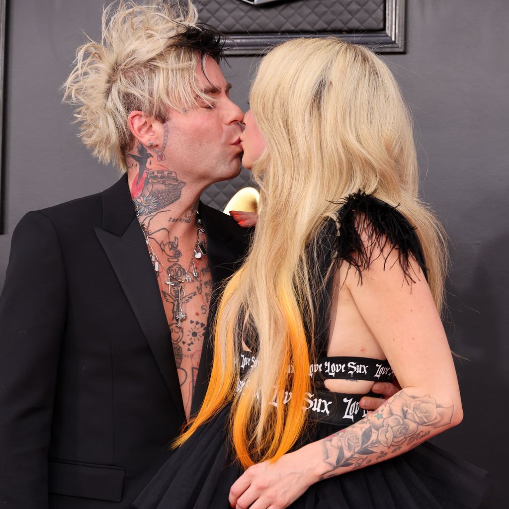 Mod Sun und Avril Lavigne im April 2022