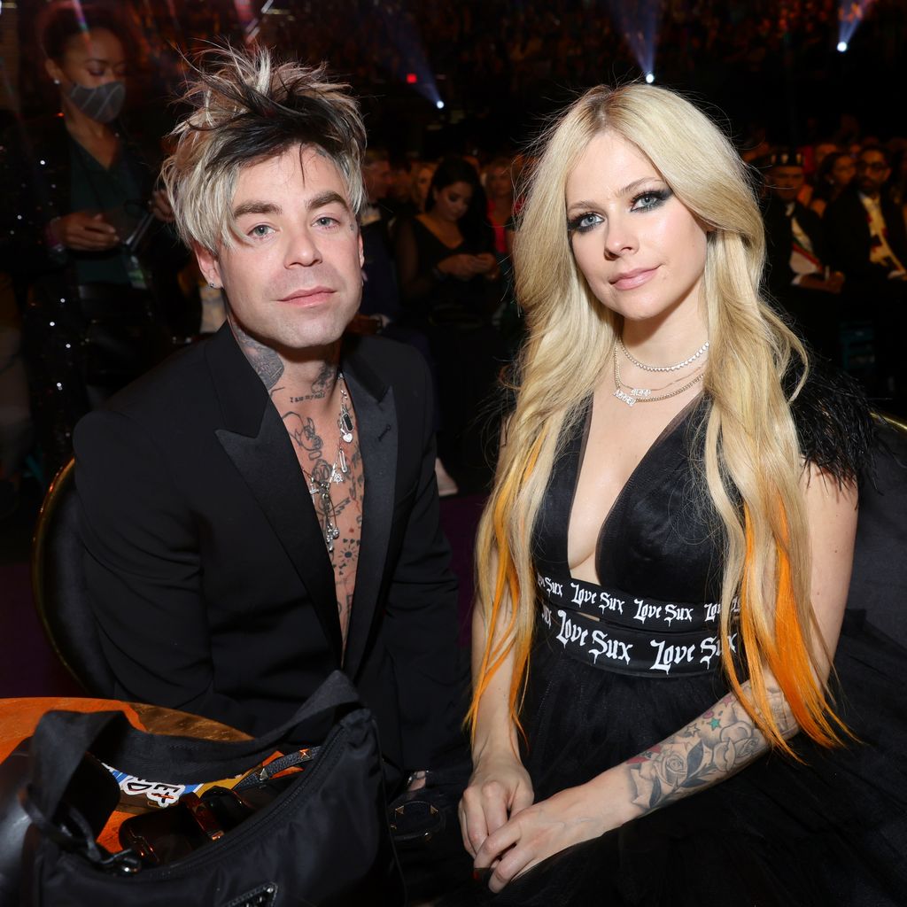 Mod Sun und Avril Lavigne bei den 64. Grammy Awards im April 2022