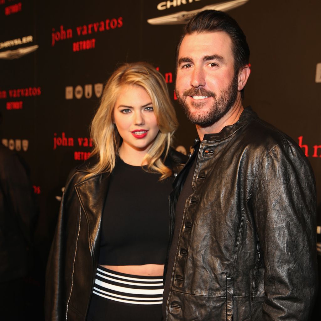Model  Kate Upton und Justin Verlander