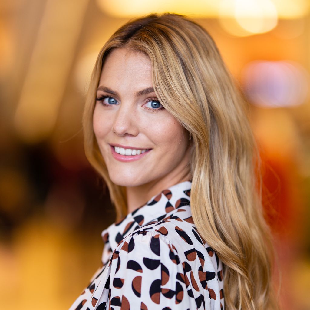 Moderatorin Viviane Geppert