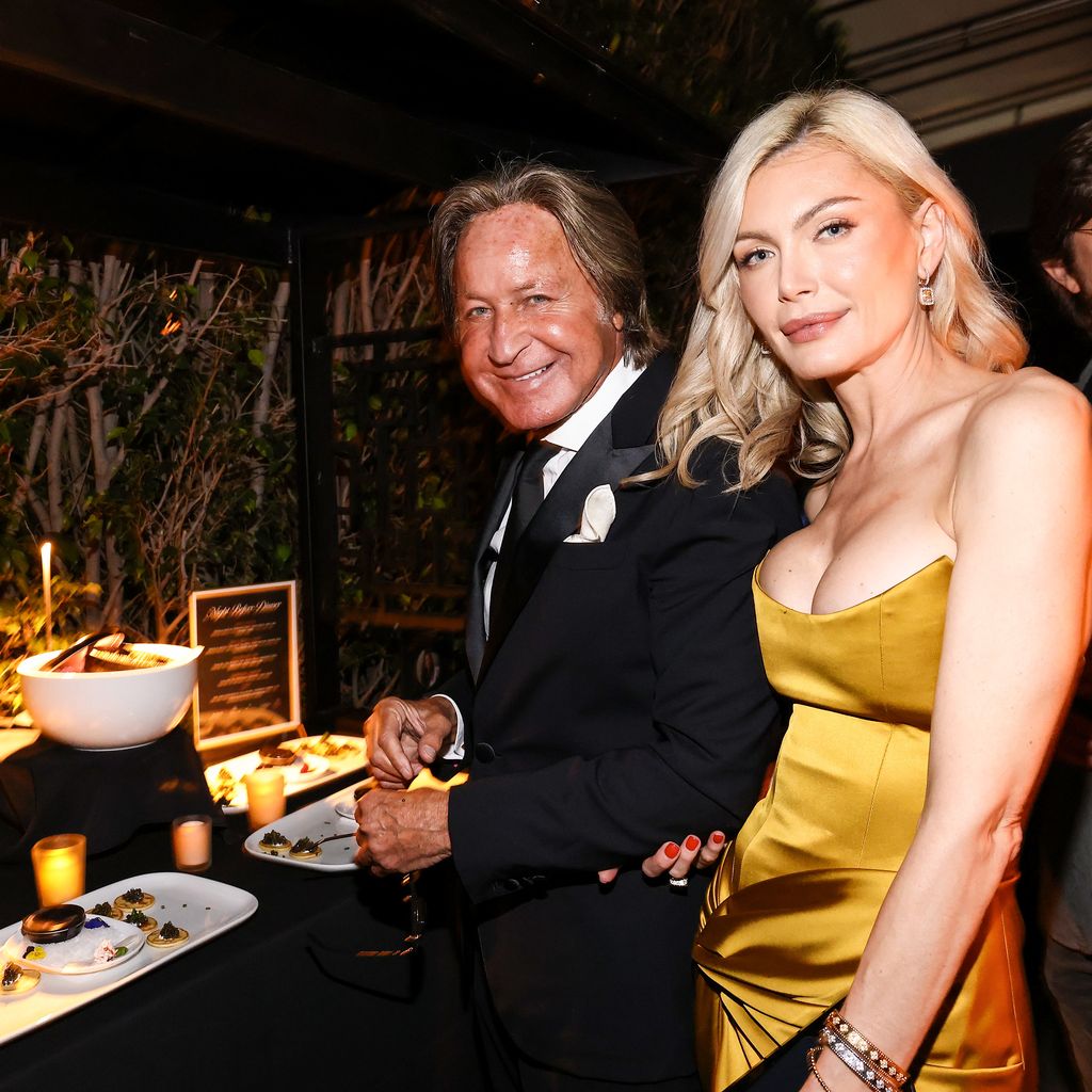 Mohamed Hadid und Keni Silva bei einem Ball in Los Angeles, 2023