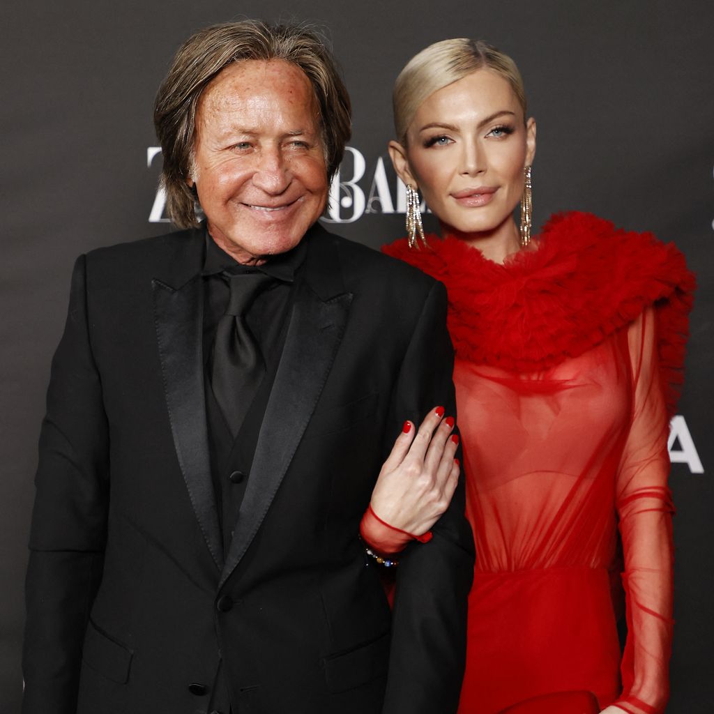 Mohamed Hadid und Keni Silva bei einem Ball in Los Angeles, 2023