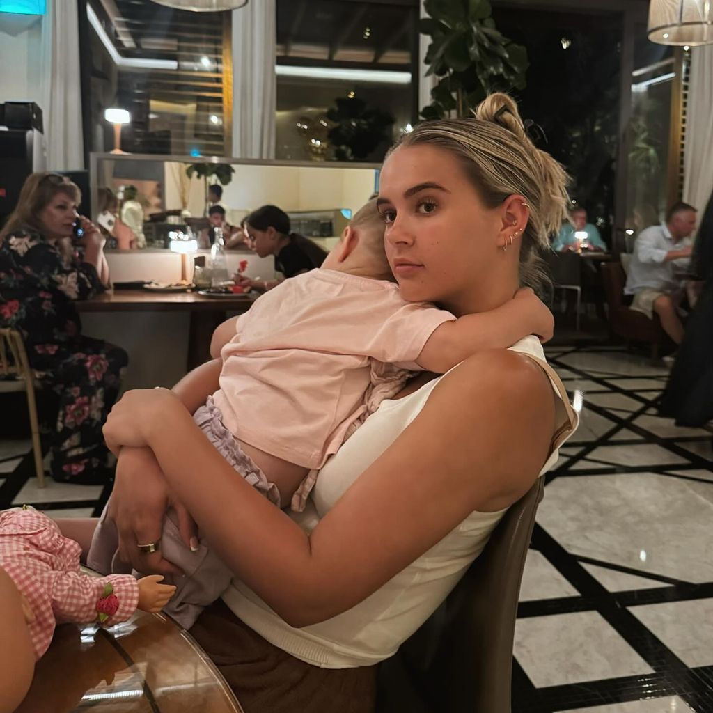 Molly-Mae Hague und ihre Tochter Bambi, März 2025