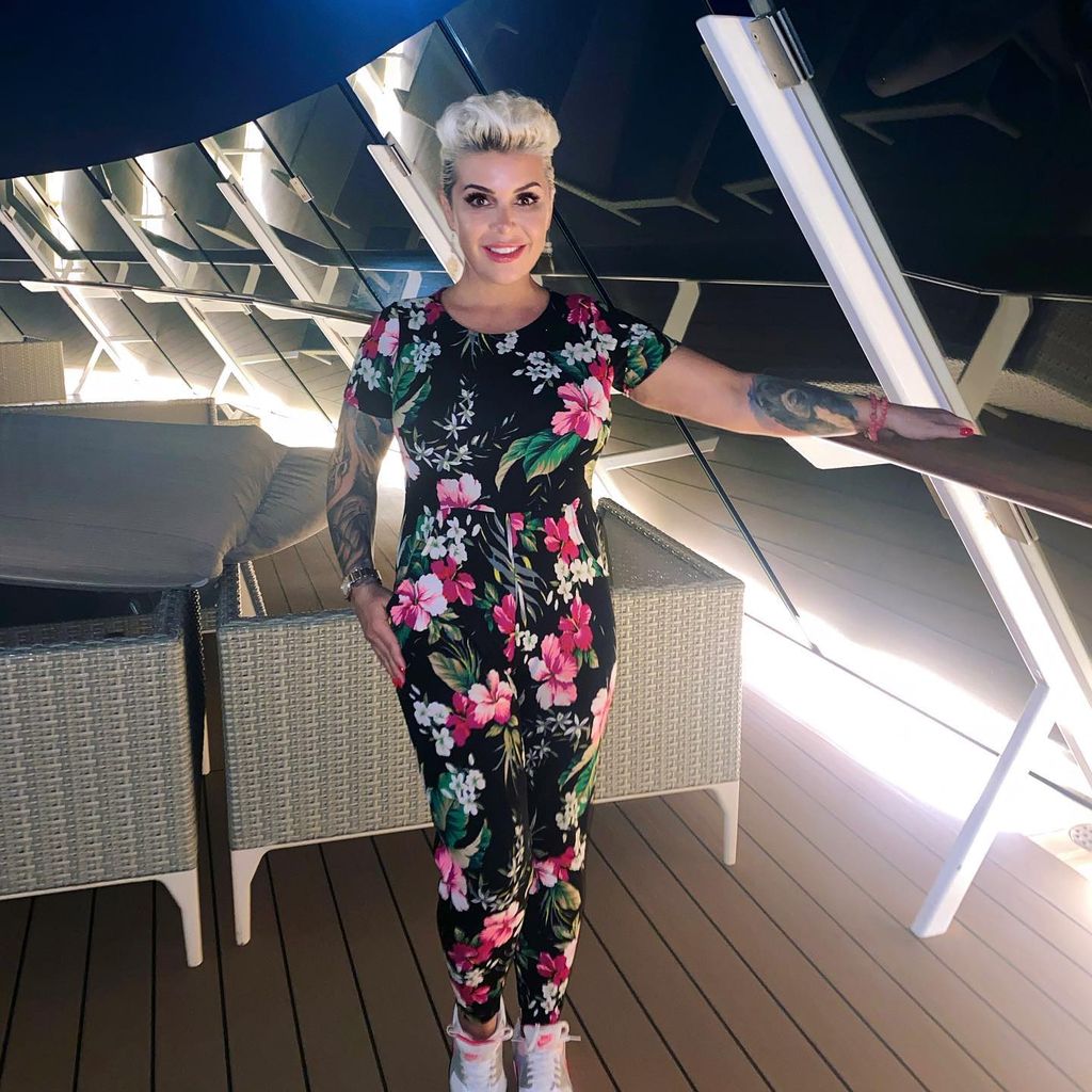 Mona Buruncuk auf Deck