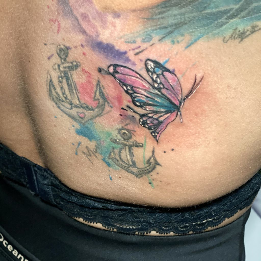 Mona Buruncuks Cover-up des Gina-Lisa-Tattoos
