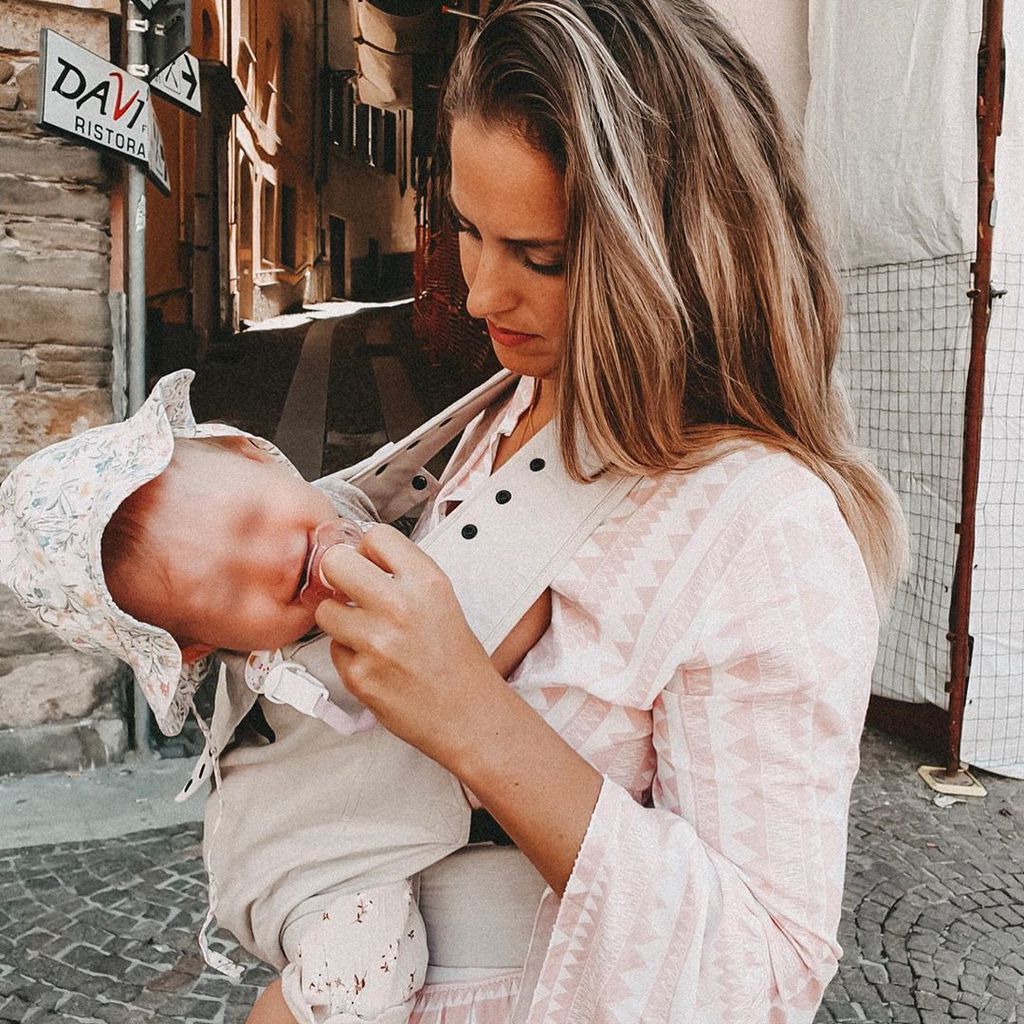 Mona Stöckli mit Tochter Clea Sophie