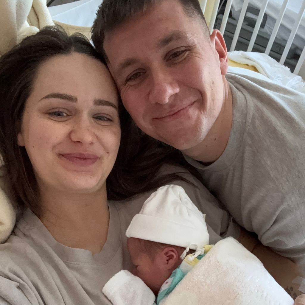 Mone und Kobe Mahoni mit ihrer Tochter Zoey