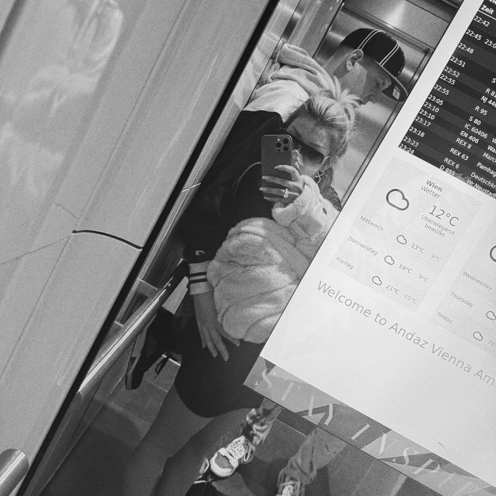 Money Boy und Melody Haase im April 2024
