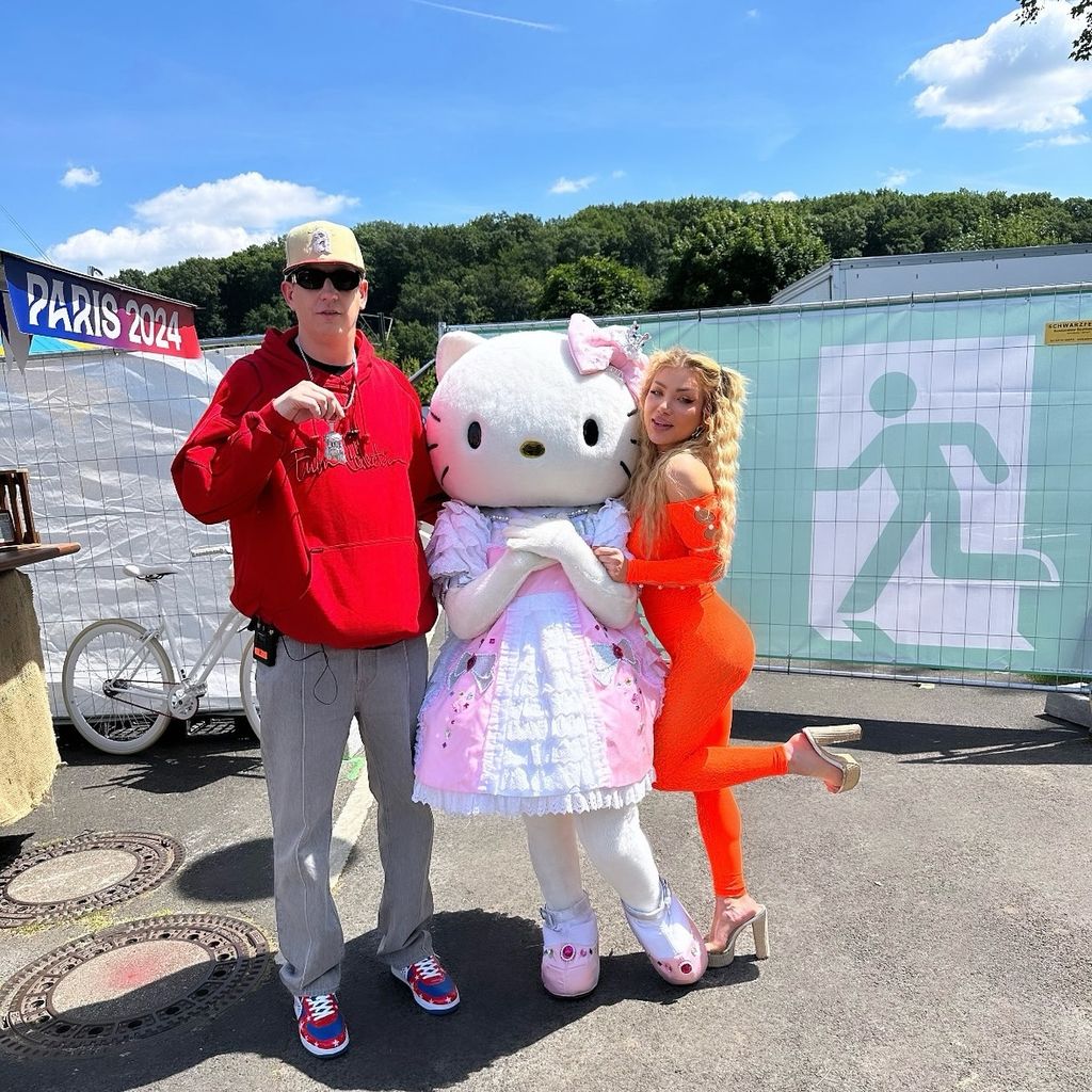 Money Boy und Melody Haase, Ex-Paar