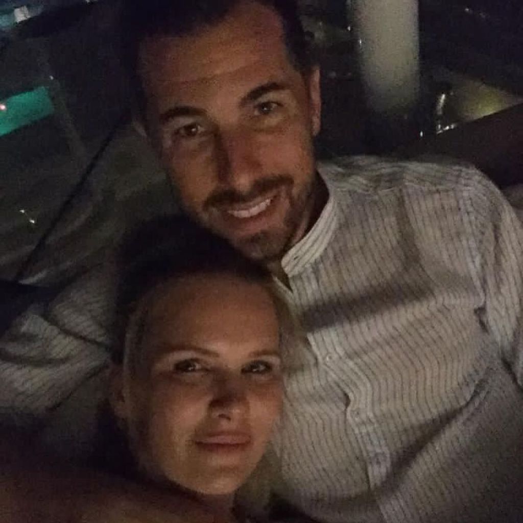 Monica Ivancan mit ihrem Partner Christian Meier