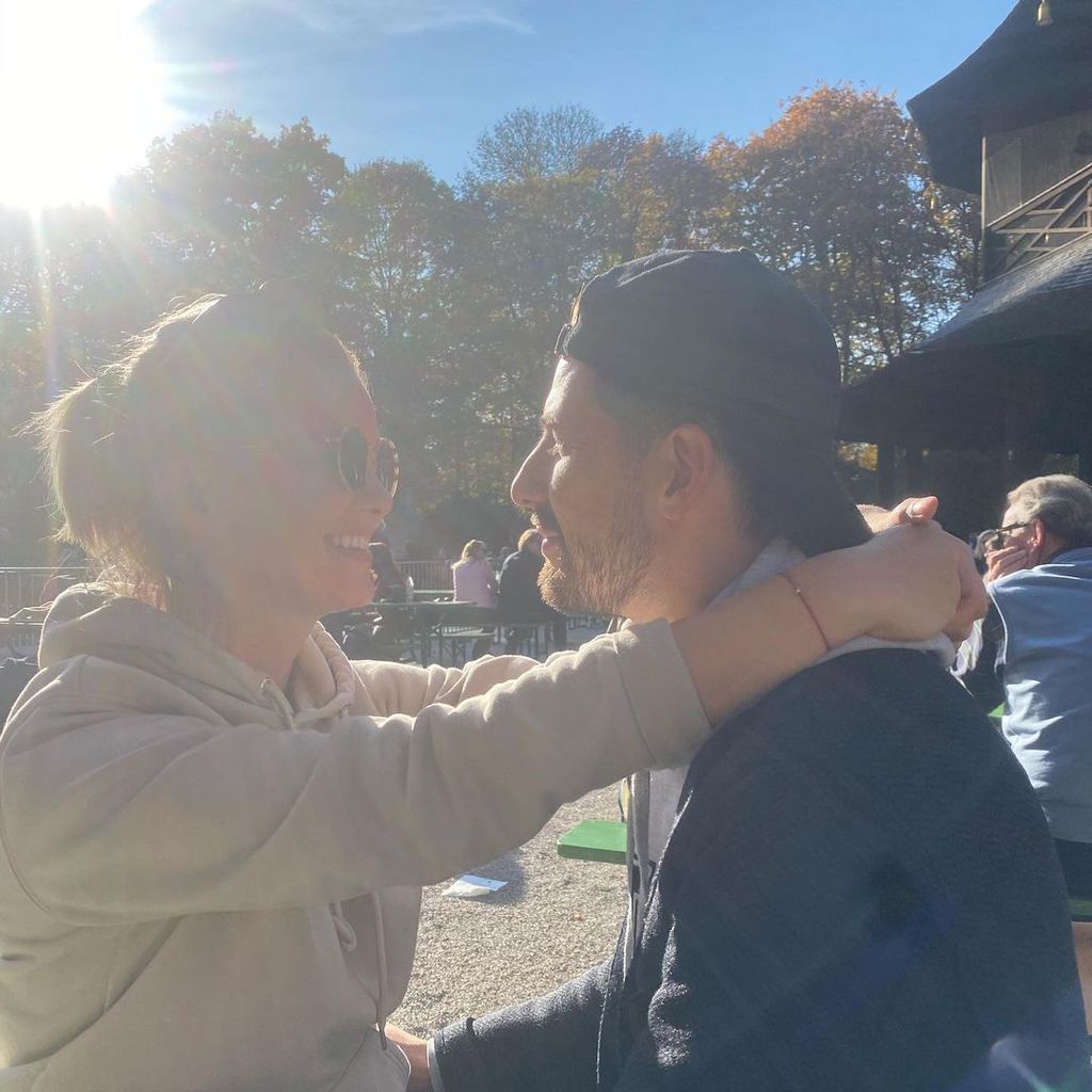 Monica Ivancan und Christian Meier im Oktober 2020