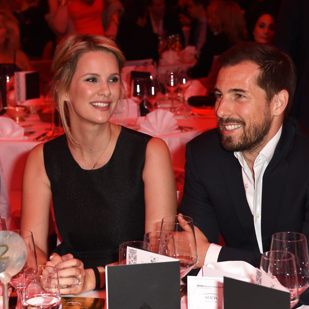 Monica Ivancan und ihr Mann Christian in München im Jahr 2015