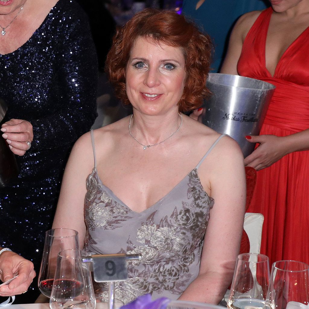 Monica Lierhaus im InterContinental Hotel im November 2017