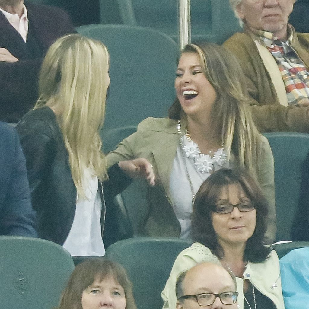 Montana Yorke mit Joachim und Sabrina Schürrle 2014