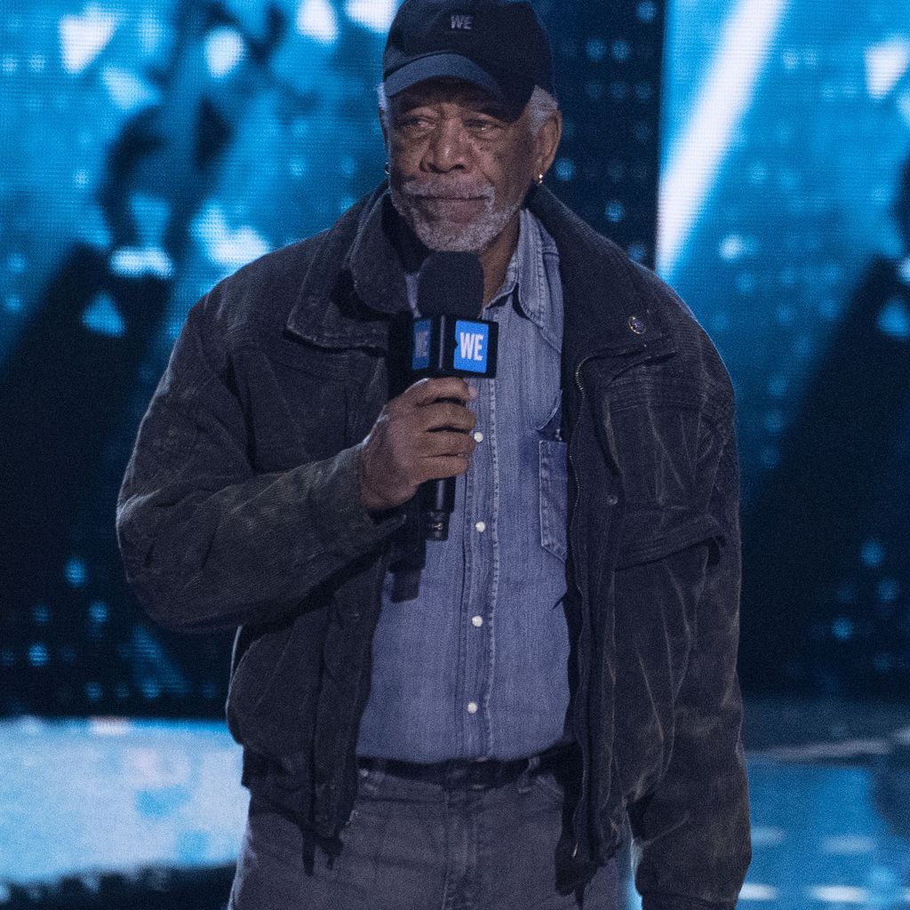 Morgan Freeman in Kalifornien im April 2018
