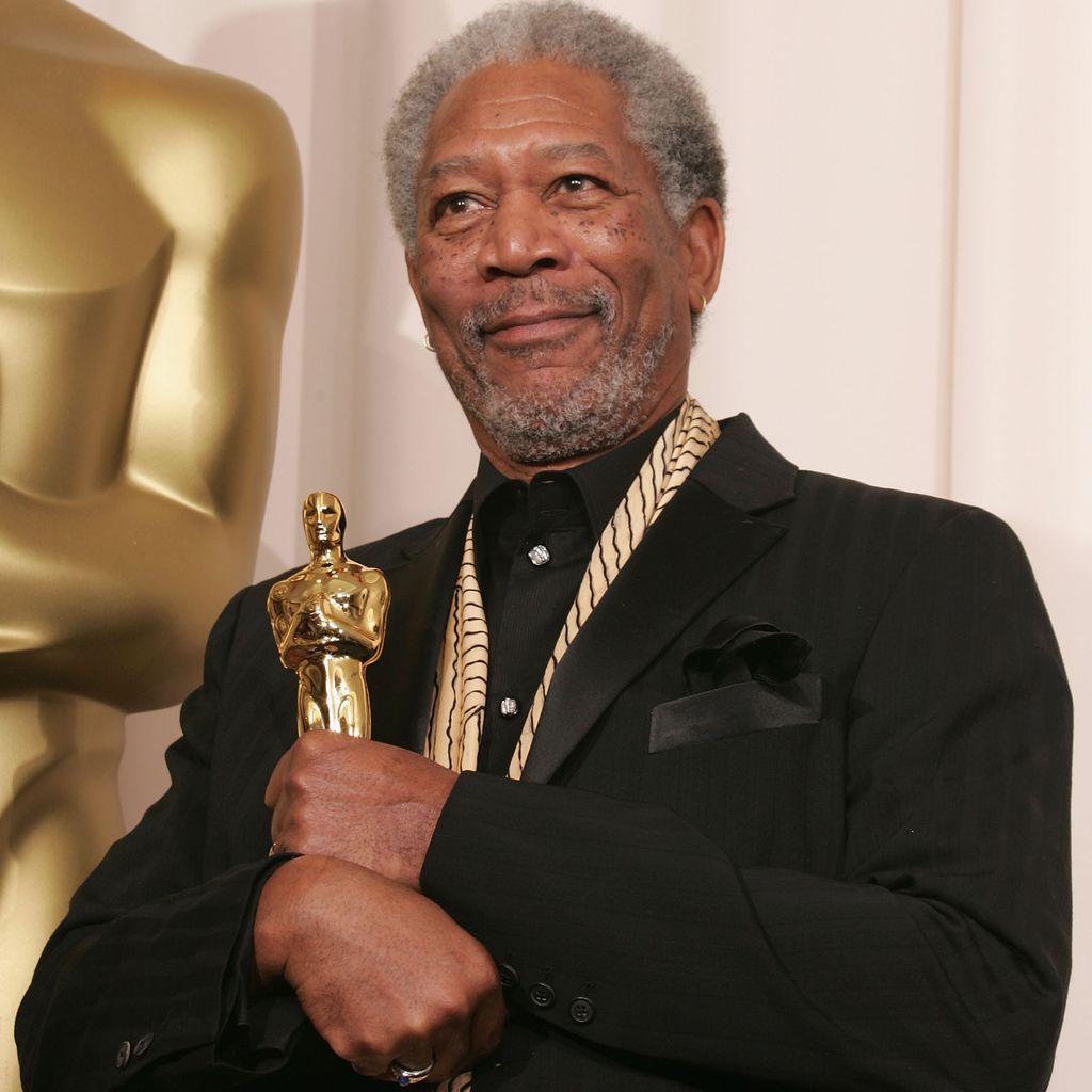 Morgan Freeman bei der Oscarverleihung 2005