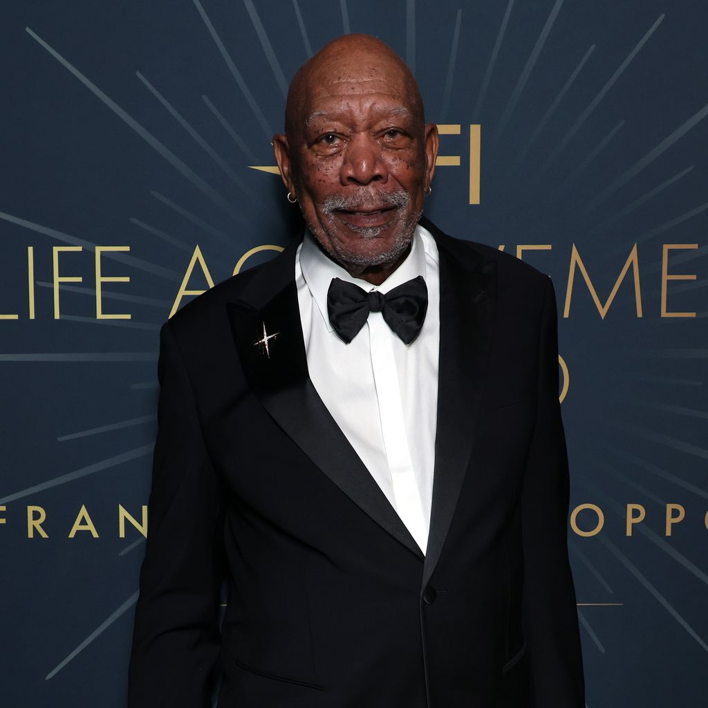 Morgan Freeman bei der AFI Life Achievement Award Gala in Hollywood, April 2025