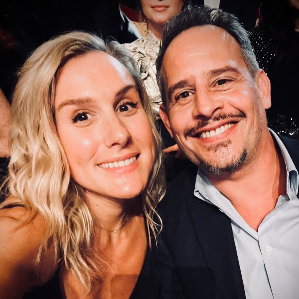 Moritz Bleibtreu und seine Frau Saskia