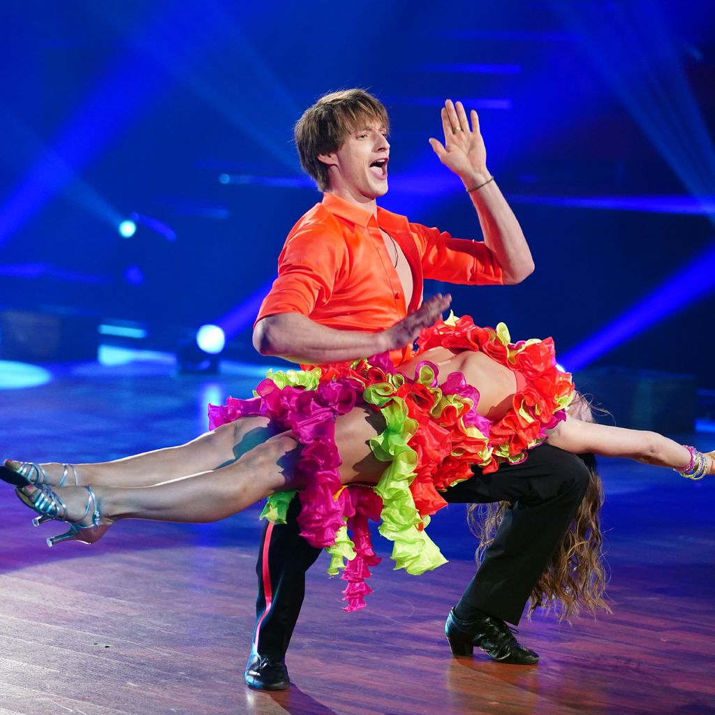 Moritz Hans und Renata Lusin bei "Let's Dance"