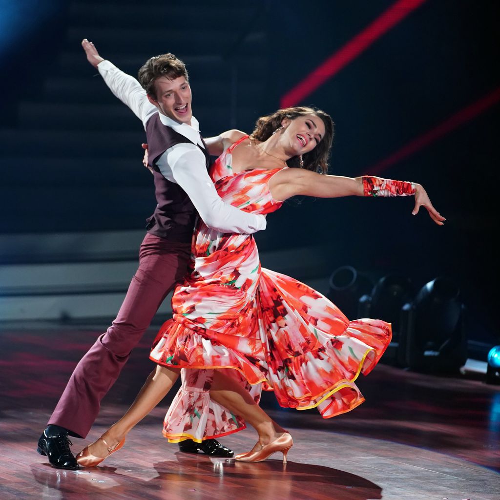 Moritz Hans und Renata Lusin im Halbfinale von "Let's Dance"
