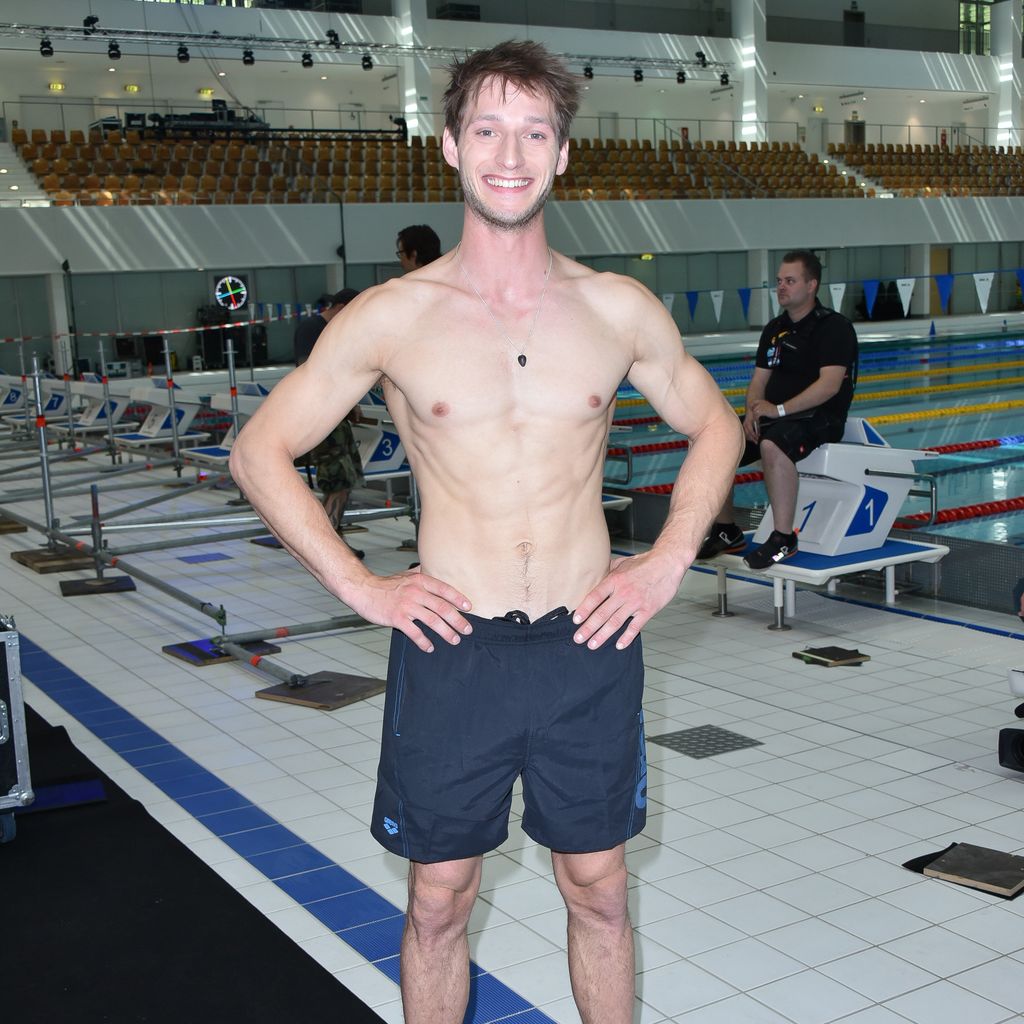 Moritz Hans vorm "RTL Turmspringen"