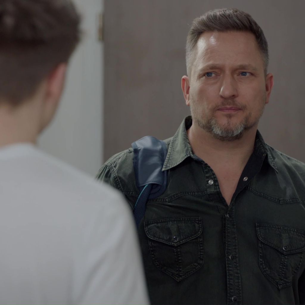 Moritz (Lennart Borchert) und Michi (Lars Pape) bei GZSZ