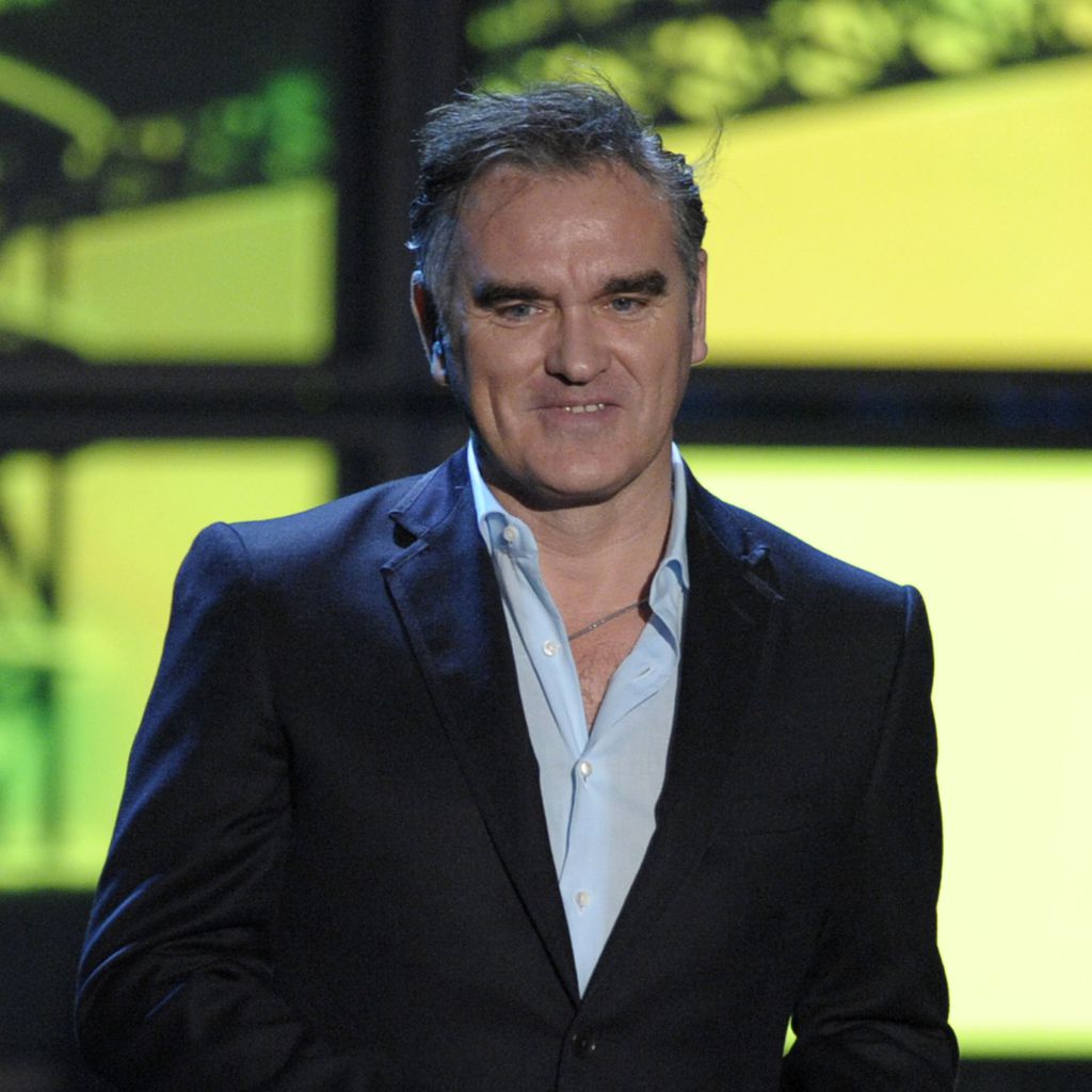 Morrissey bei einer Preisverleihung