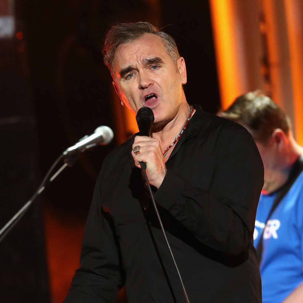 Morrissey bei einem Auftritt in Oslo