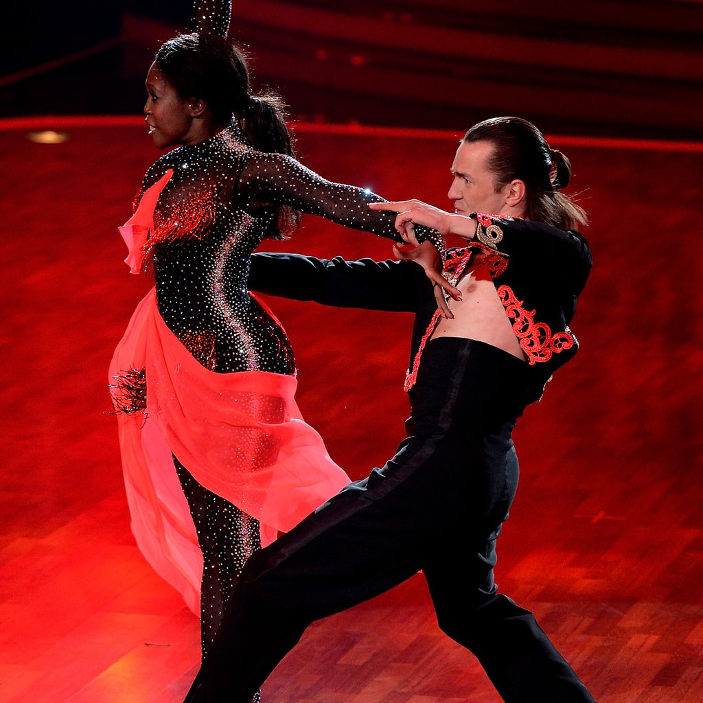 Motsi Mabuse und Evgenij Voznyuk bei "Let's Dance"