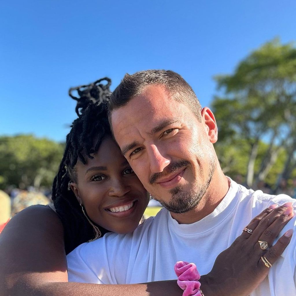 Motsi Mabuse und ihr Mann Evgenij an Silvester 2022