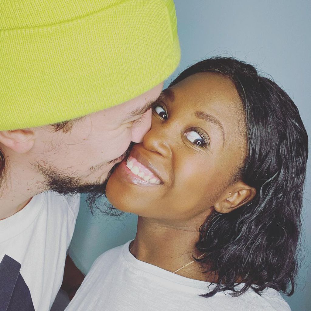 Motsi Mabuse mit ihrem Mann Evgenij Voznyuk