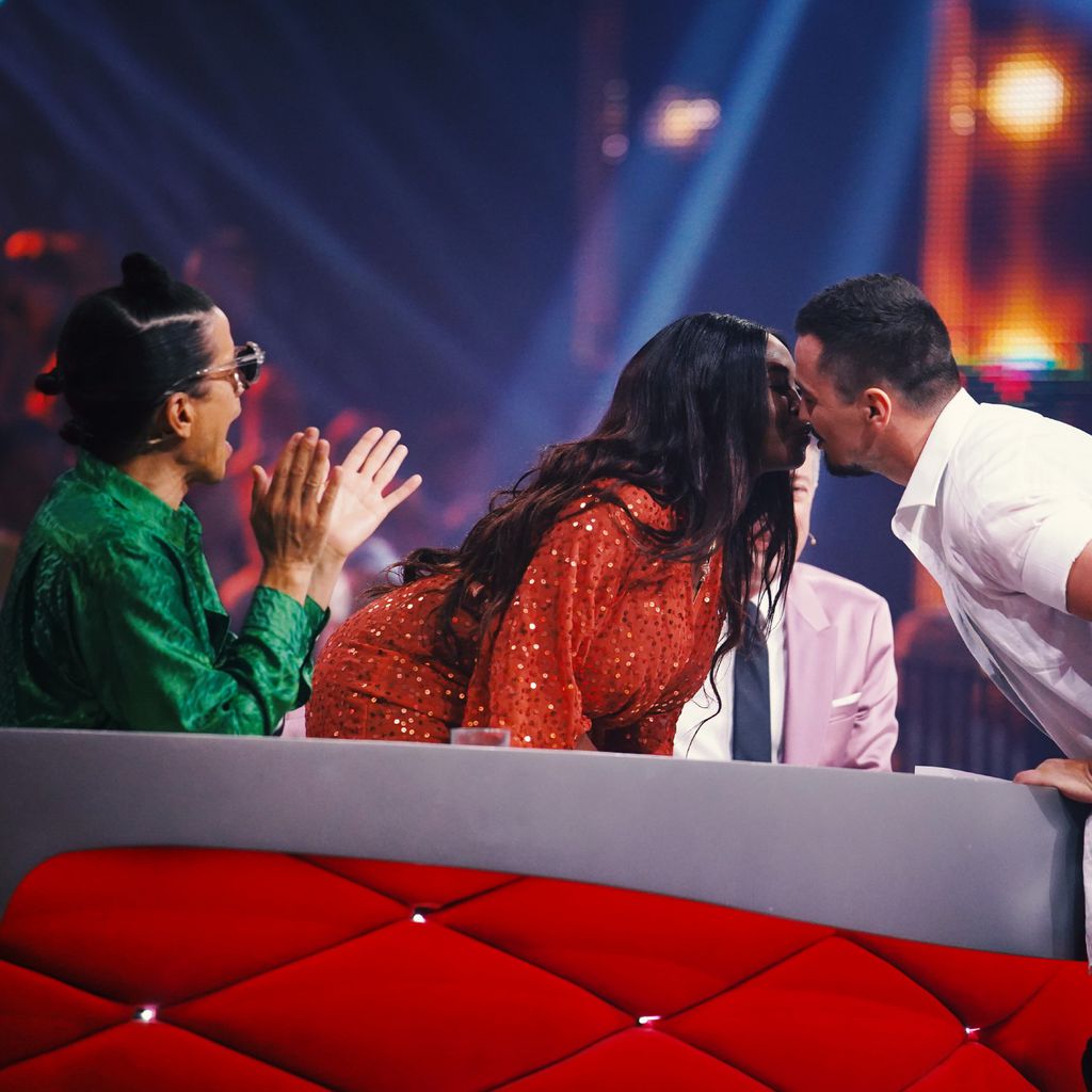 Motsi Mabuse und Evgenij Voznyuk bei "Let's Dance"