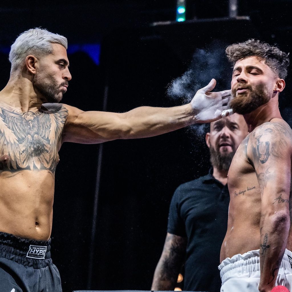 Mou Naksh und Umut Tekin bei "The Ultimate Hype", Oktober 2025