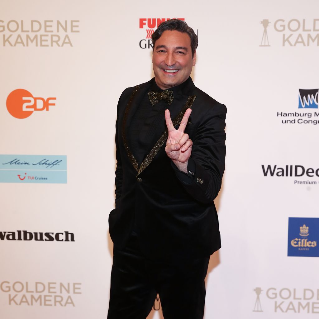 Mousse T. auf dem Red Carpet der Goldenen Kamera 2018