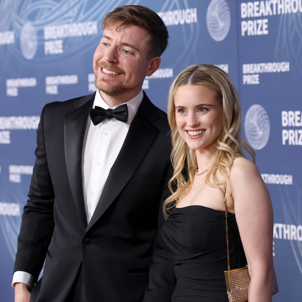 MrBeast und Thea Booysen, April 2025
