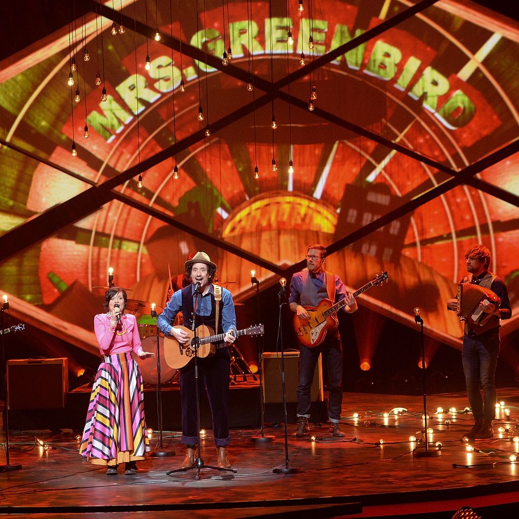 Mrs. Greenbird beim Finale von "Unser Song für Österreich" im Mai 2015