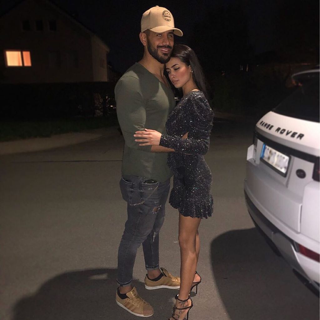 Mudi Sleiman und seine Partnerin Nathalia Goncalves Miranda