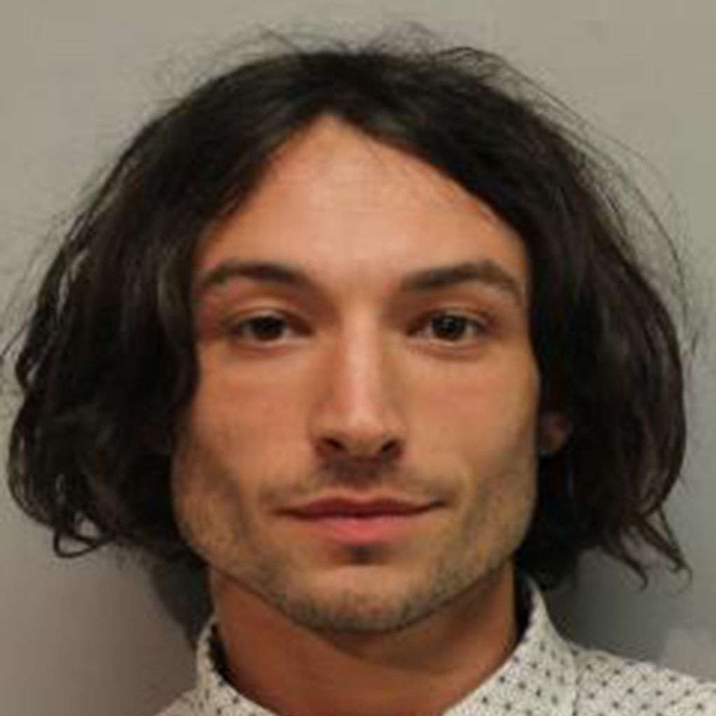 Mugshot von Ezra Miller nach seiner Verhaftung im März 2022