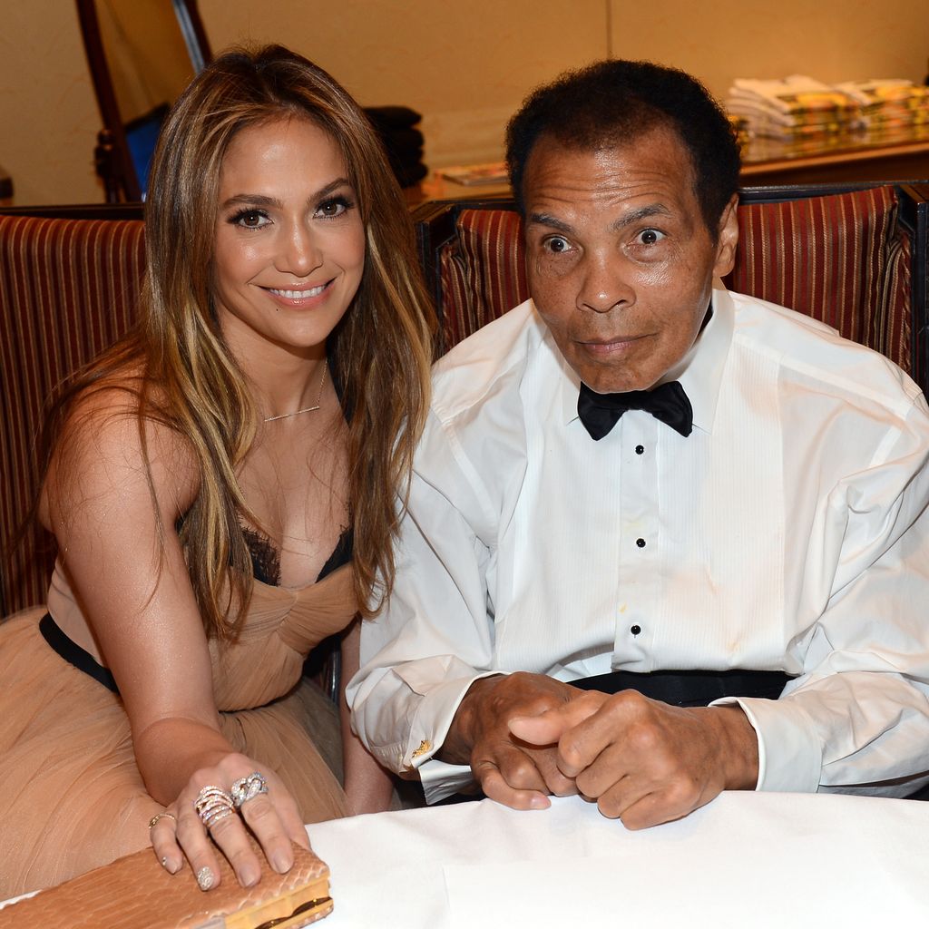 Muhammad Ali und Jennifer Lopez