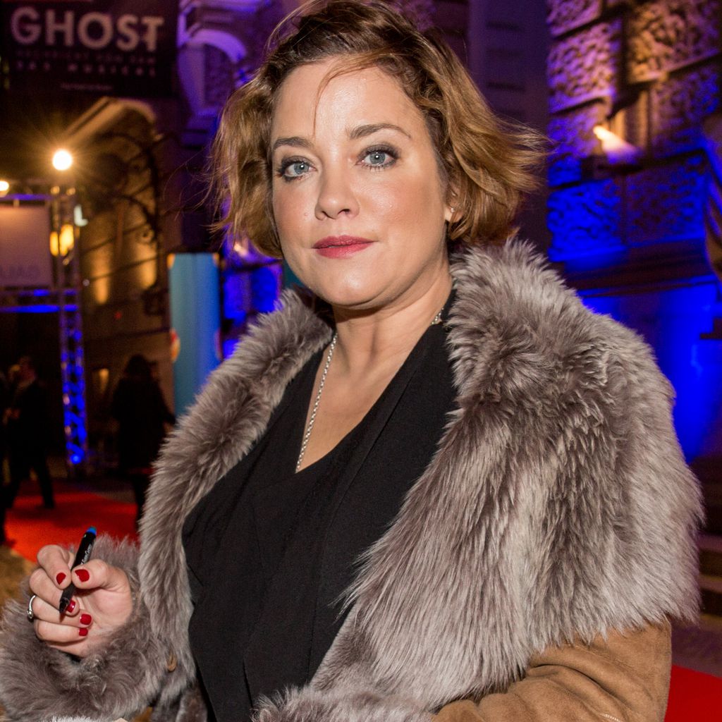 Schauspielerin Muriel Baumeister bei der Musical-Premiere von "Ghost" in Berlin 2017
