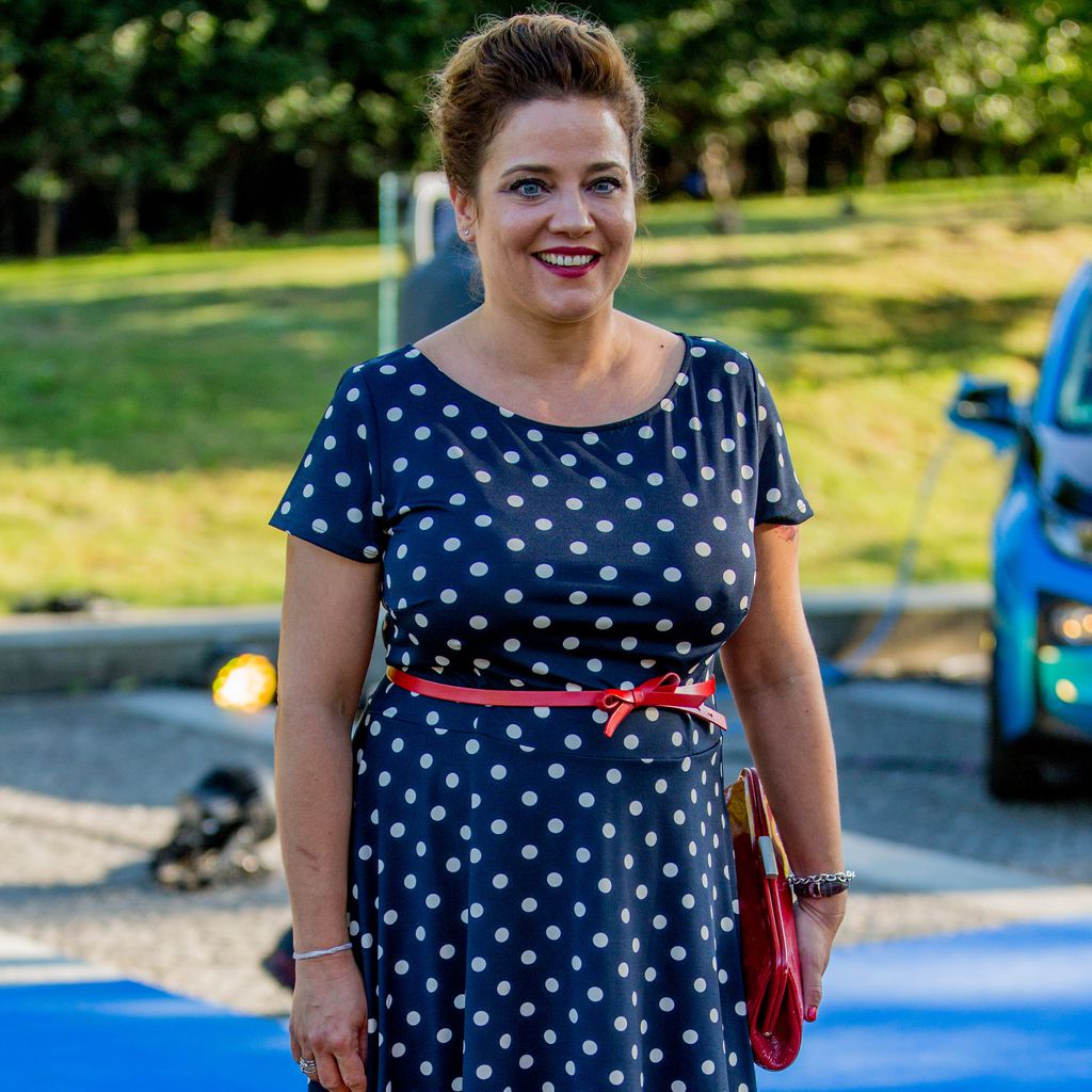 Muriel Baumeister beim Sommerfest der Produzenten in Berlin 2018