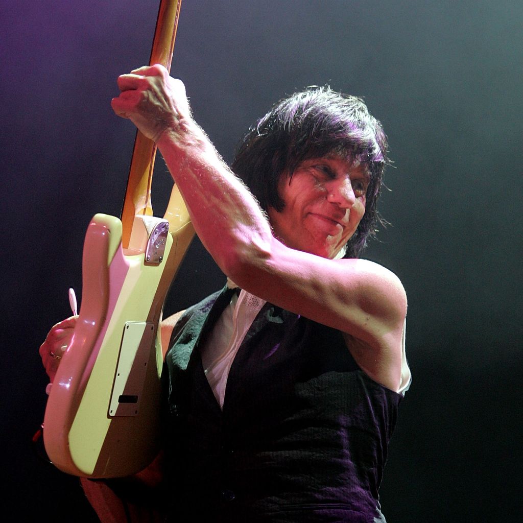Jeff Beck spielt in der Perth Concert Hall in Australien, Januar 2009.