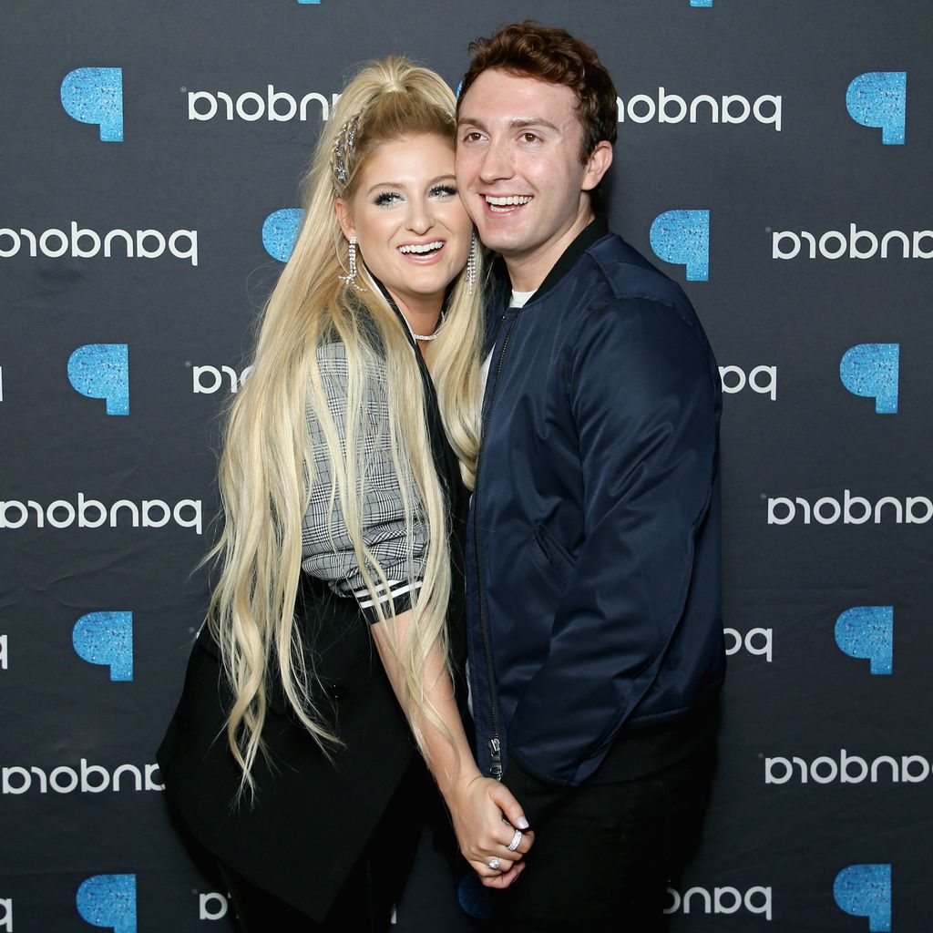 Musikerin Meghan Trainer und Schauspieler Daryl Sabara