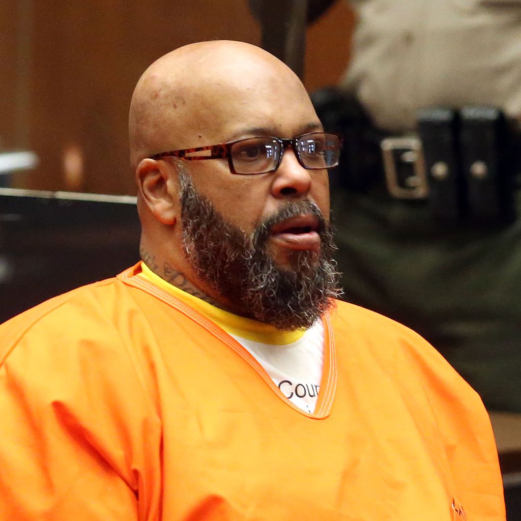 Musikproduzent Suge Knight vor dem Gericht von Los Angeles