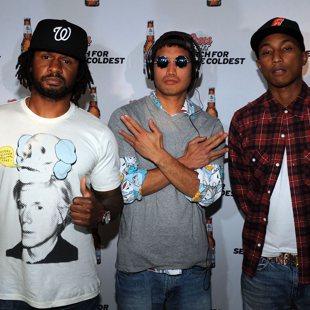 N.E.R.D.: Shay Haley, Chad Hugo und Pharrell Williams (v.l.)