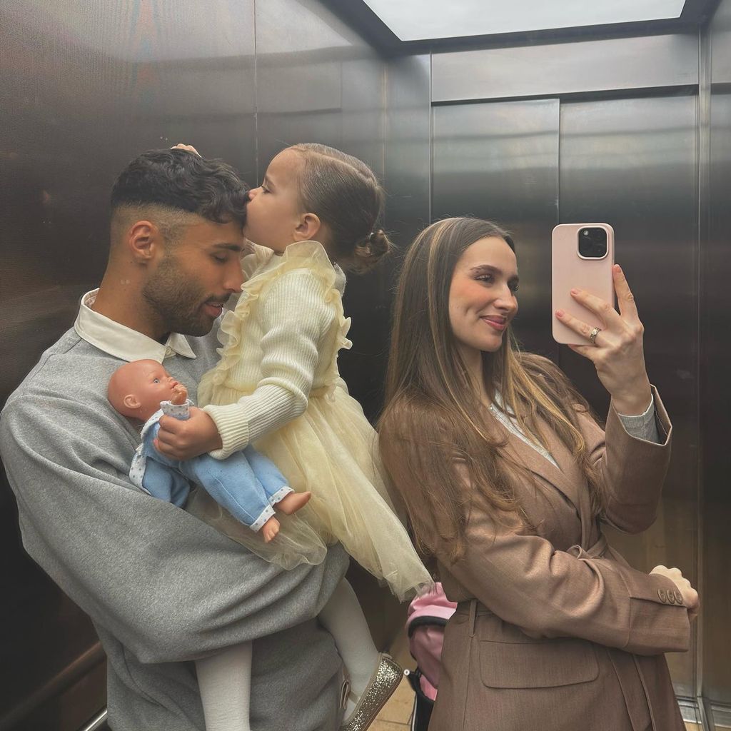 Nader, Coco, Imani und Louisa Jindaoui im Oktober 2023