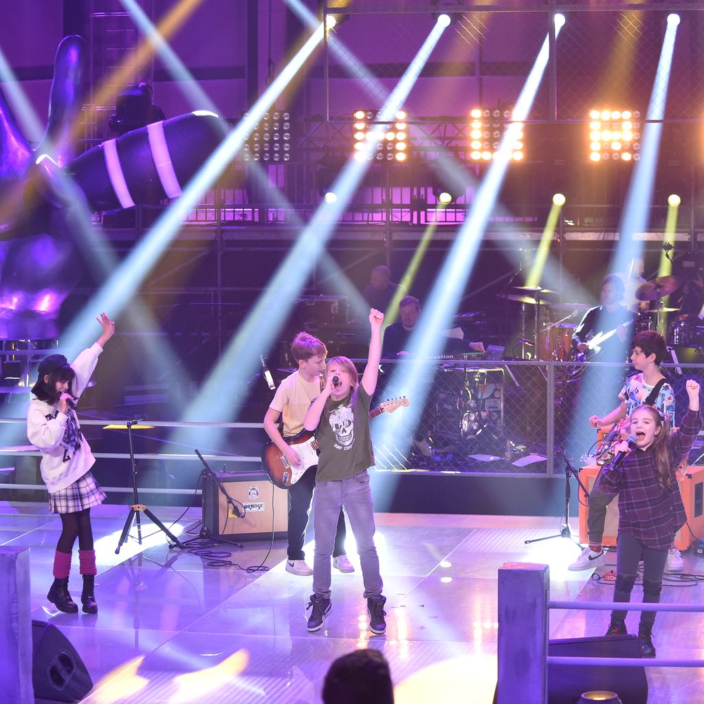 Nadia, De Breaks und Maja im "The Voice Kids"-Battle