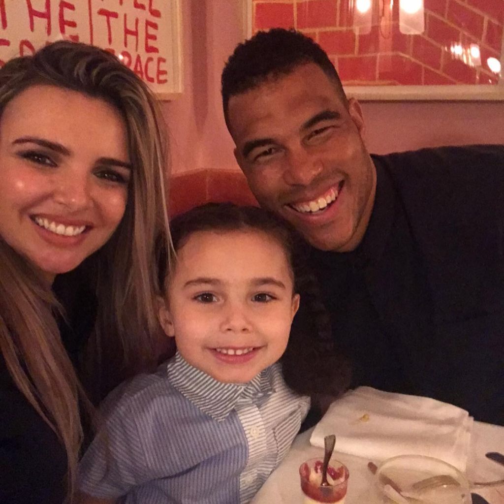 Nadine Coyle und Jason Bell und ihre Tochter Anaíya im Juni 2020