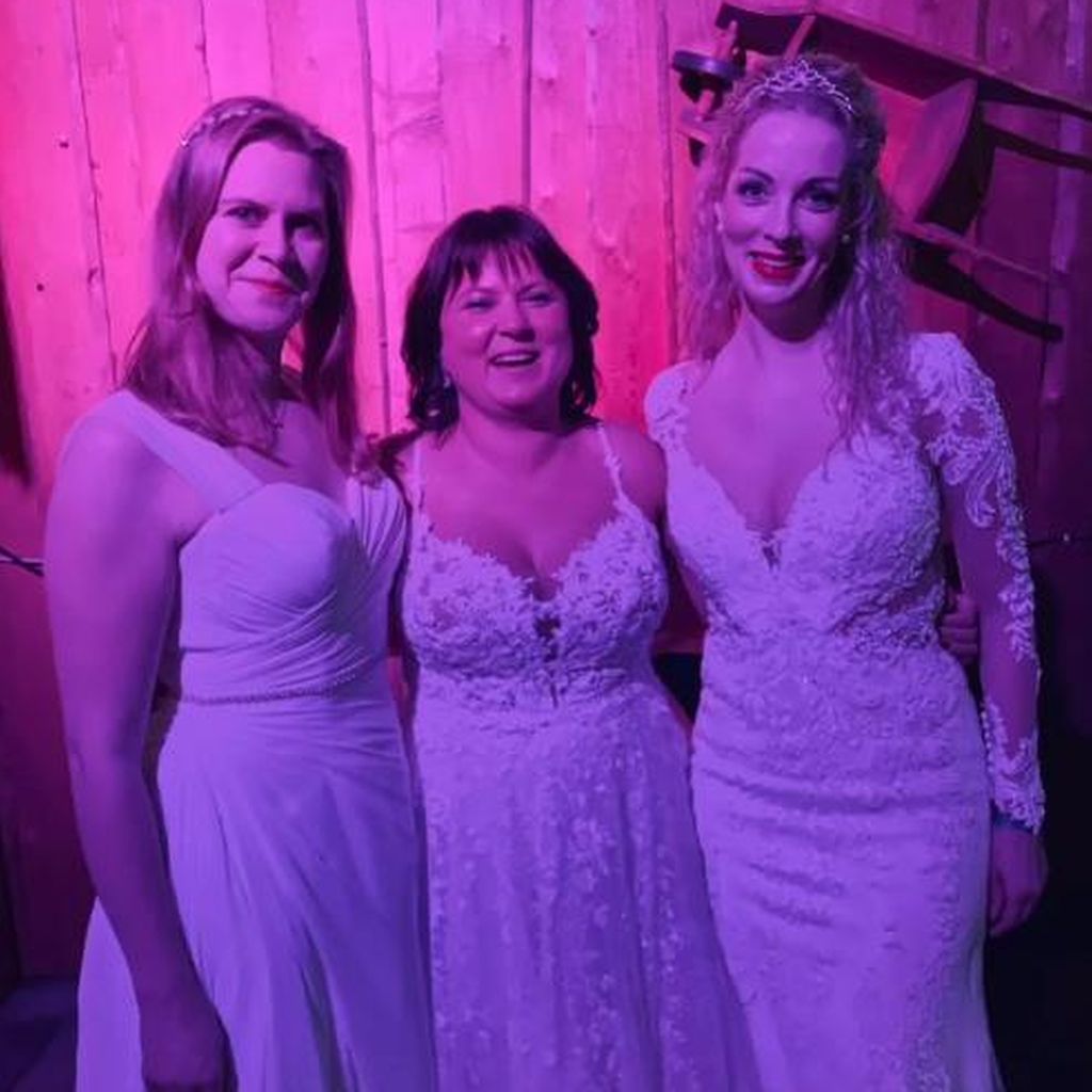 Nadine, Kinga und Cindy von "Hochzeit auf den ersten Blick"