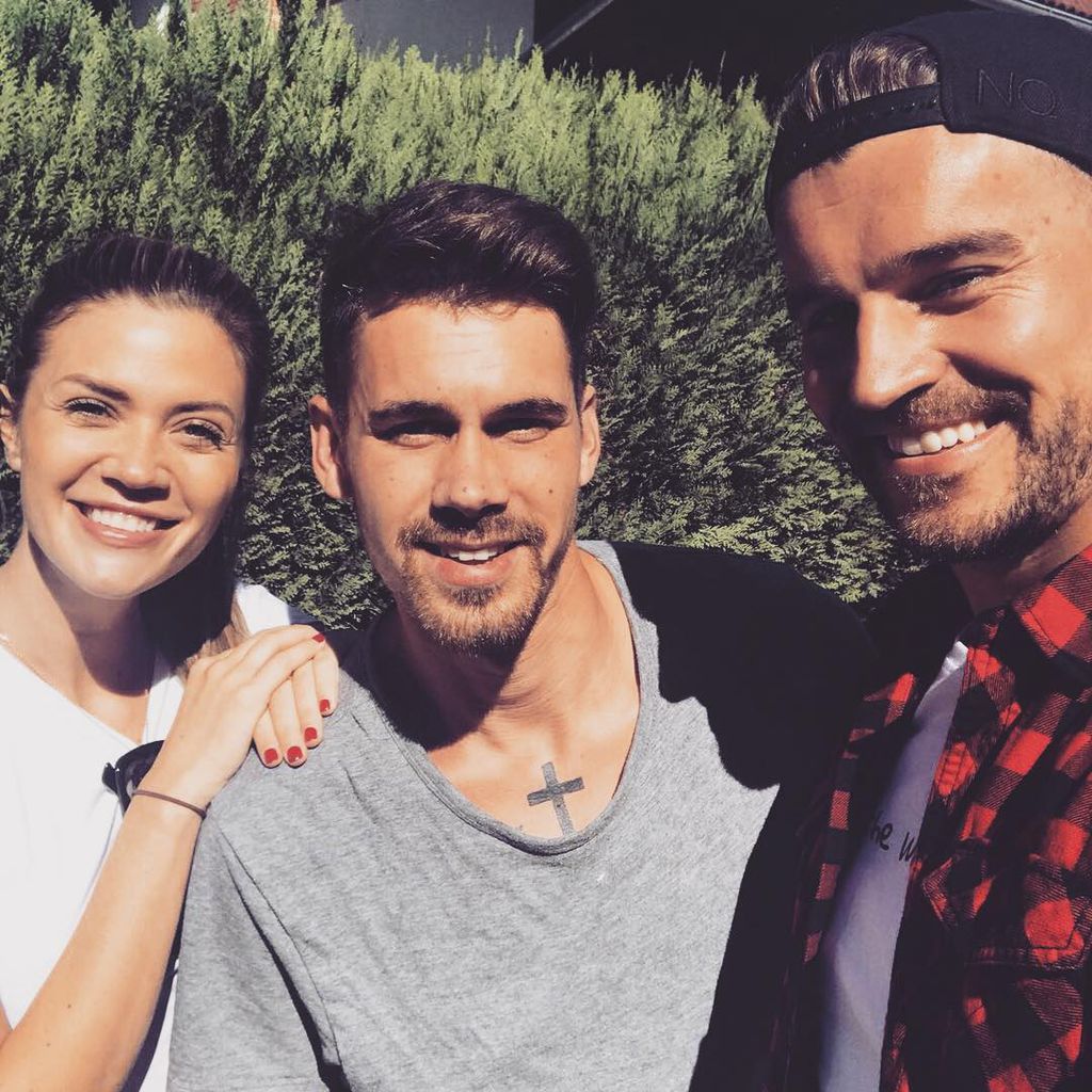 Nadine Klein, Brian Dwyer und Alexander Hindersmann